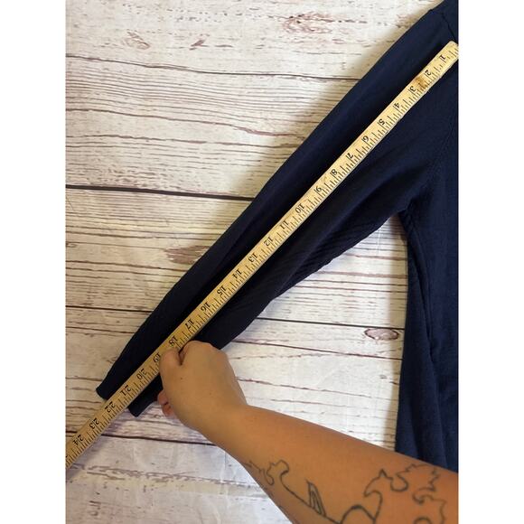 Simply Scarlett Navy Blue Cardigan Women Sz L - Picture 9 of 9